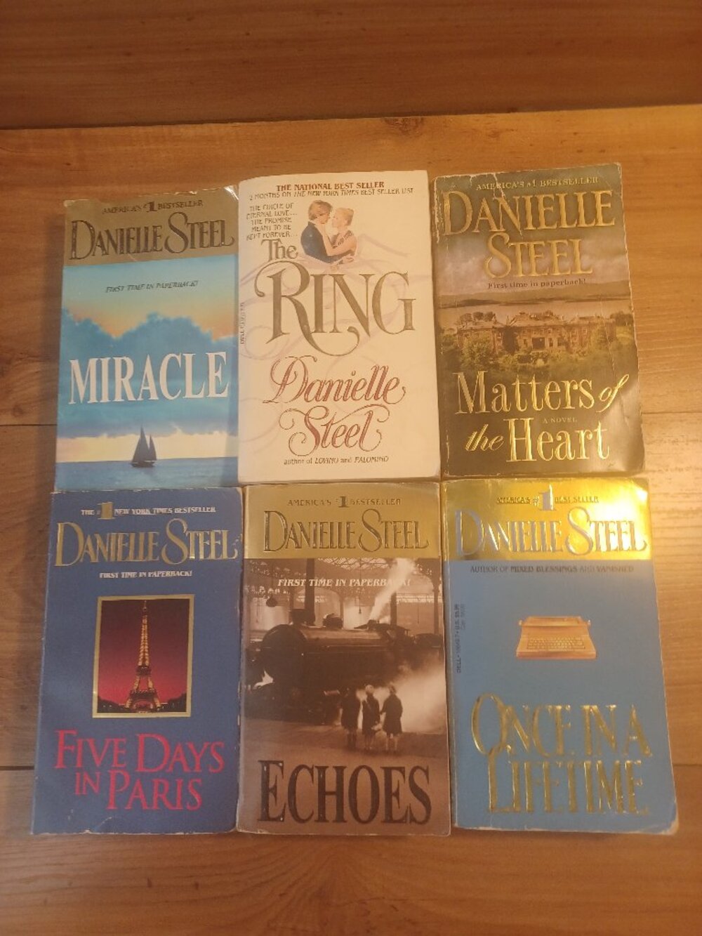 The Ring By Danielle Steel Lot Of 6 Books